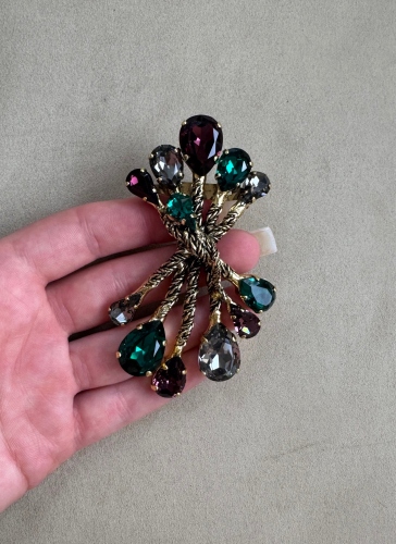 Фото Брошь "Хромосомы" Claudio Canzian CC00211106 violet