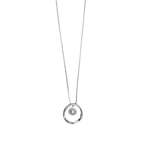 Фото Колье White Pearl Kristal Fiore Luna B2003.1 BW/S
