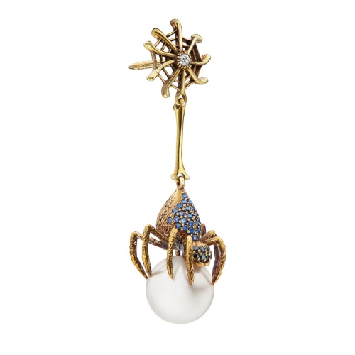 Фото Серьги Ragno Art Nouveau piccolo Fiore di Firenze OR2210-2 TANZANITE