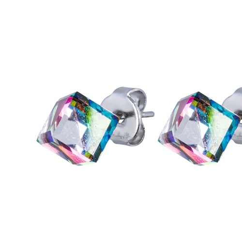 Фото Пусеты Crystal Holographic Fiore Luna Classic SWE0127/2 H S