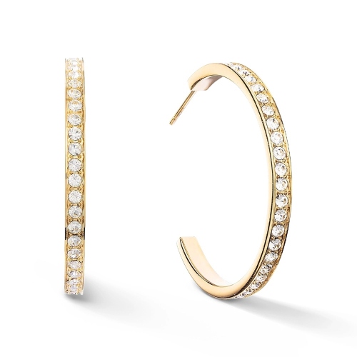 Фото Пусеты Crystal-Gold Coeur de Lion Coeur de Lion 0128/21-1816