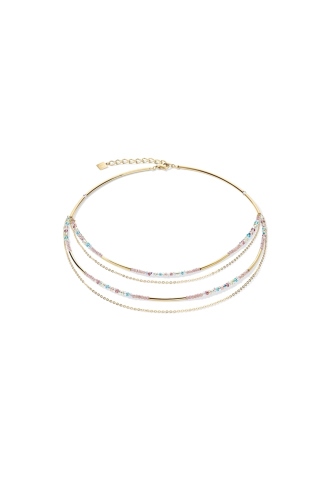 Фото Колье Multicolor Pastell Romantic Coeur de Lion 5040/10-1558