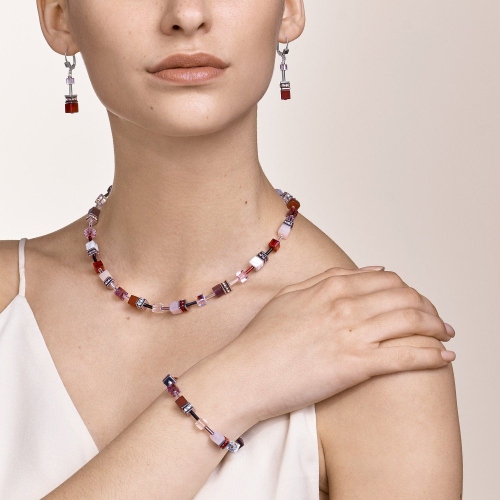 Фото Серьги Red-Purple Coeur de Lion 4905/20-0308