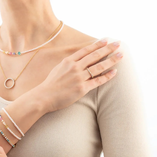 Кольцо Multicolour Pastel Gold