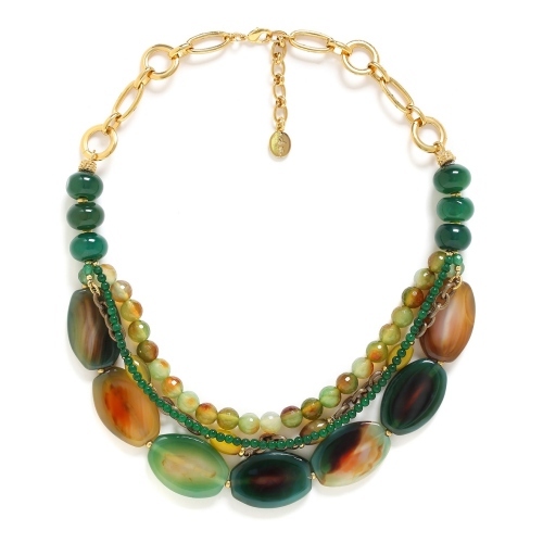 Фото Колье Agata verde Nature Bijoux NB24.1-15CP42940