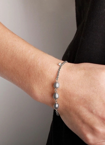 MOMENTS браслет AFIA SS GREY 352176