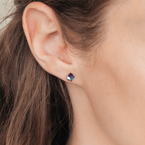 Фото Пусеты Crystal Blue Fiore Luna Classic SWE0127/1 B S