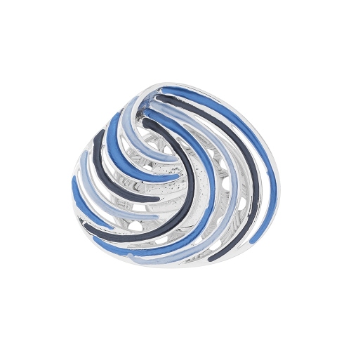 Фото Брошь Завиток Fiore Luna Classic XZ1365.22 BL/S