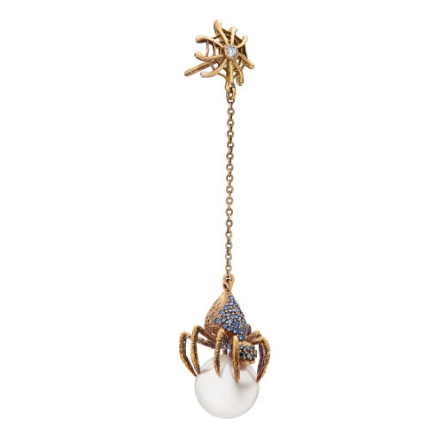 Фото Серьги Ragno Art Nouveau piccolo Fiore di Firenze OR2210-1 TANZANITE