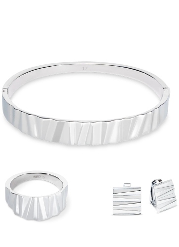 Клипсы Silver Coeur de Lion 0141/22-1700