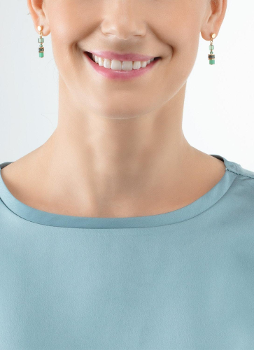 Фото Серьги Green Coeur de Lion 4565/21-0500