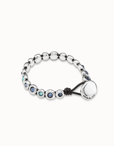 Фото Браслет Magic touch с серебром UNOde50 PUL2038AZUMTL0M