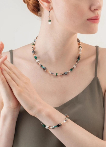 Фото Колье Dark Green Coeur de Lion 4013/10-0521