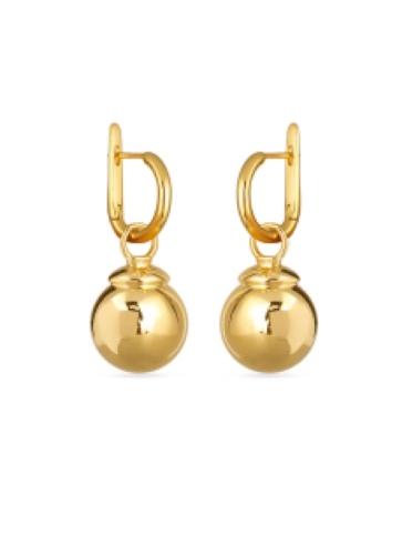 Фото Серьги Silver/Gold Uvelina BS05 0028G-00E