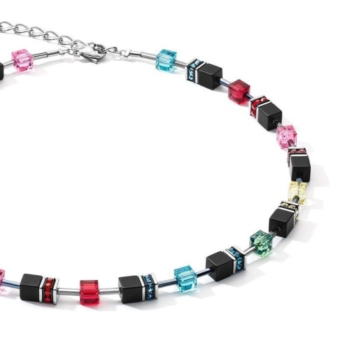 Фото Колье Onyx Multicolour Pop Art Coeur de Lion 4018/10-1581