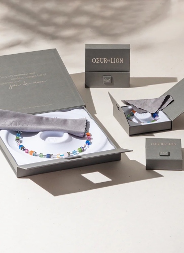 Фото Браслет 2в1 Joyful Colours Update Bracelet silver-blue Coeur de Lion 4464/30-0700