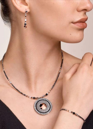 Фото Браслет Grey-Crystal Coeur de Lion 5035/30-1218