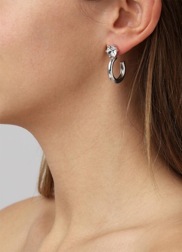 Серьги QUINTE SS CRYSTAL