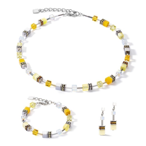Фото Серьги Joyful Colours Yellow Coeur de Lion 3339/21-0100