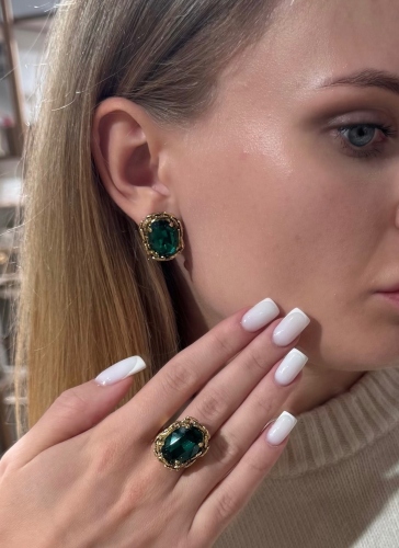 Фото Кольцо Claudio Canzian CC00201562 green