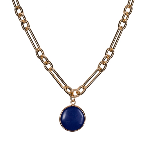 Фото Колье NATURAL LAPIS Elegia Fiore Luna LN5151 BL/G