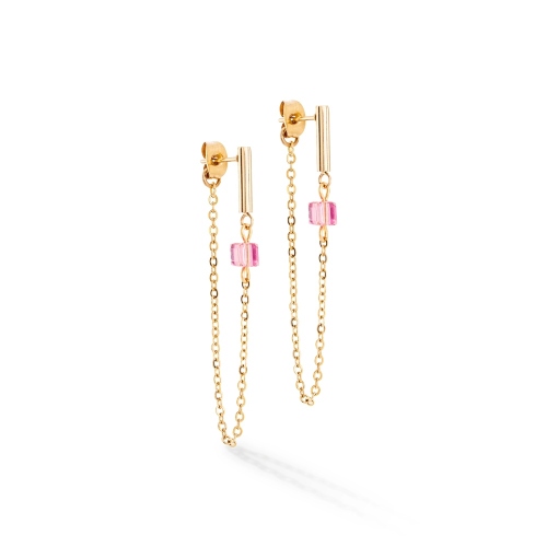 Фото Серьги Rose-Gold Coeur de Lion 5076/21-1916