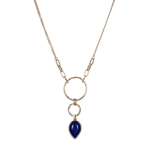 Фото Колье NATURAL LAPIS Elegia Fiore Luna LN3171-2 BL/G
