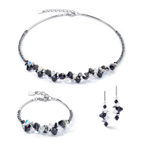 Фото Браслет Black-Crystal Coeur de Lion 4640/30-1318