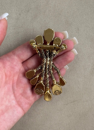 Фото Брошь "Хромосомы" Claudio Canzian CC00211106 light blue