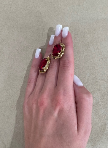 Фото Серьги Claudio Canzian CC00202822 red