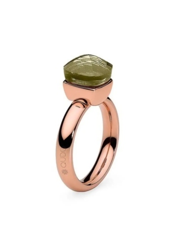 Фото Кольцо Firenze olivine 18 мм Qudo 610784 G/RG