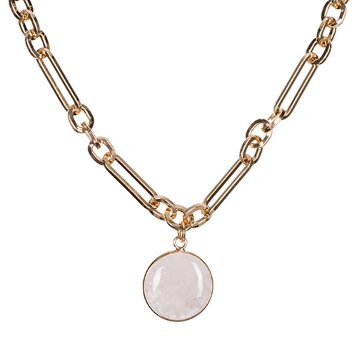 Фото Колье ROSE QUARTZ Elegia Fiore Luna LN5149 R/G