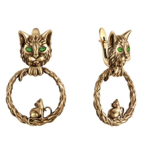 Фото Серьги GATTO E TOPO Fiore di Firenze OR3201