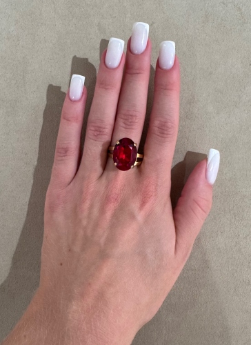 Фото Кольцо Claudio Canzian CC00201127 red