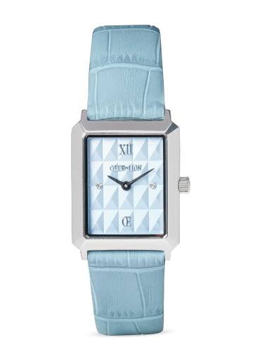 Комплект Coeur de Lion Часы Spikes Sky Blue + Браслет Ice Serenity 7670/53-0741