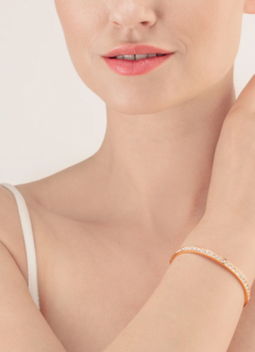 Фото Браслет Crystal-Rose gold 17 см Coeur de Lion 0131/33-1822