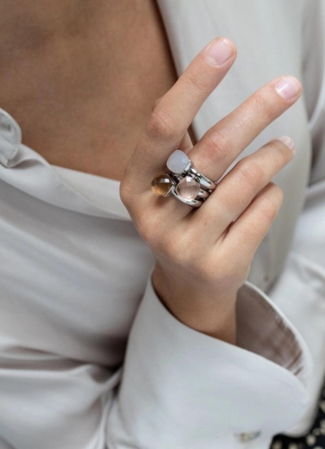 Фото Кольцо FIRENZE 19 (S) Vintage Rose