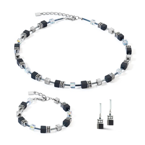 Фото Серьги Black-Crystal Coeur de Lion 4018/21-1318