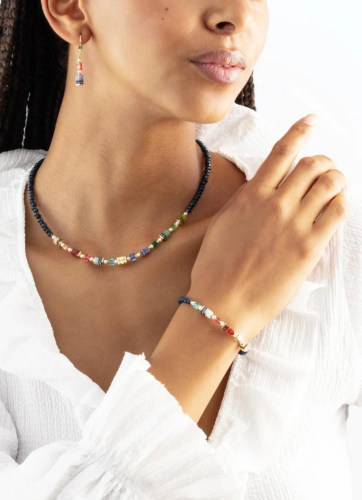 Фото Браслет Multicolour Gold Coeur de Lion 2100/30-1516