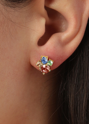 Серьги BILLIS SG PASTEL MULTI Dyrberg Kern 460045