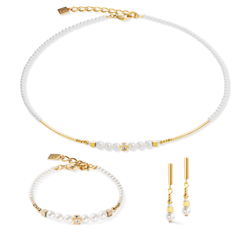 Фото Браслет Shimmering Princess Pearls White-Gold Coeur de Lion 4312/30-1416