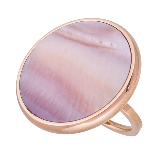 Фото Кольцо SHELL ROSE Art Deco Fiore Luna KR01734-4/8 R/RG