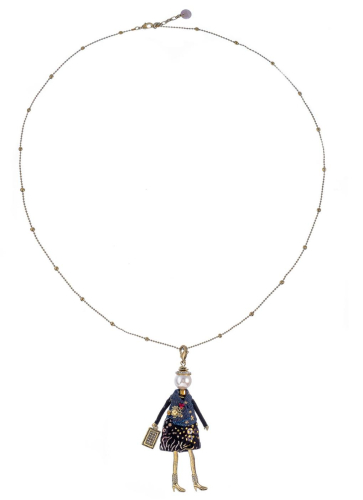 Фото Подвеска Miamelie кукла Джулия в черном платье