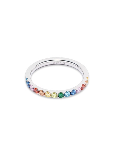 Фото Кольцо 19 мм Multicolour Silver Coeur de Lion 0146/40-1517 60