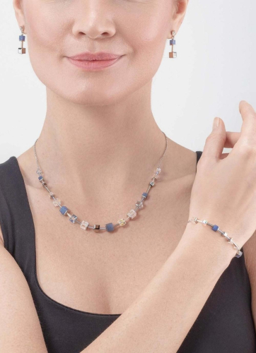 Фото Серьги Silver-blue Coeur de Lion 5074/21-0700