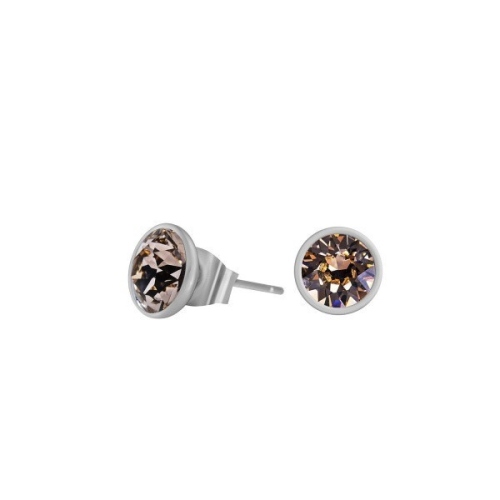 Фото Пусеты Light Peach Kristal Fiore Luna SWE298 LP S