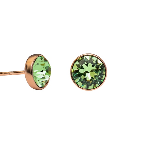 Фото Пусеты Peridot Kristal Fiore Luna SWE297 PE RG