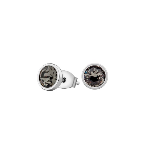 Фото Пусеты Black Diamond Kristal Fiore Luna SWE298 BLD S