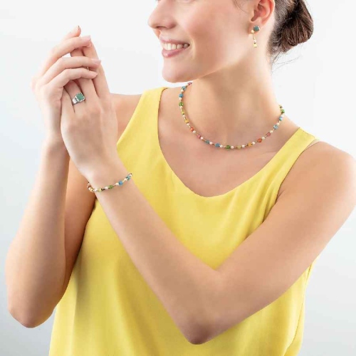 Фото Серьги Green-Silver Coeur de Lion 1200/21-0517
