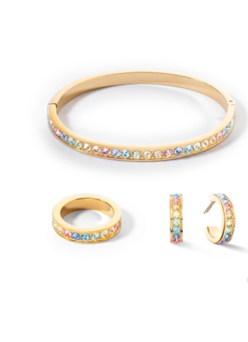 Фото Браслет Multicolor Pastel Gold Coeur de Lion 0131/37-1590